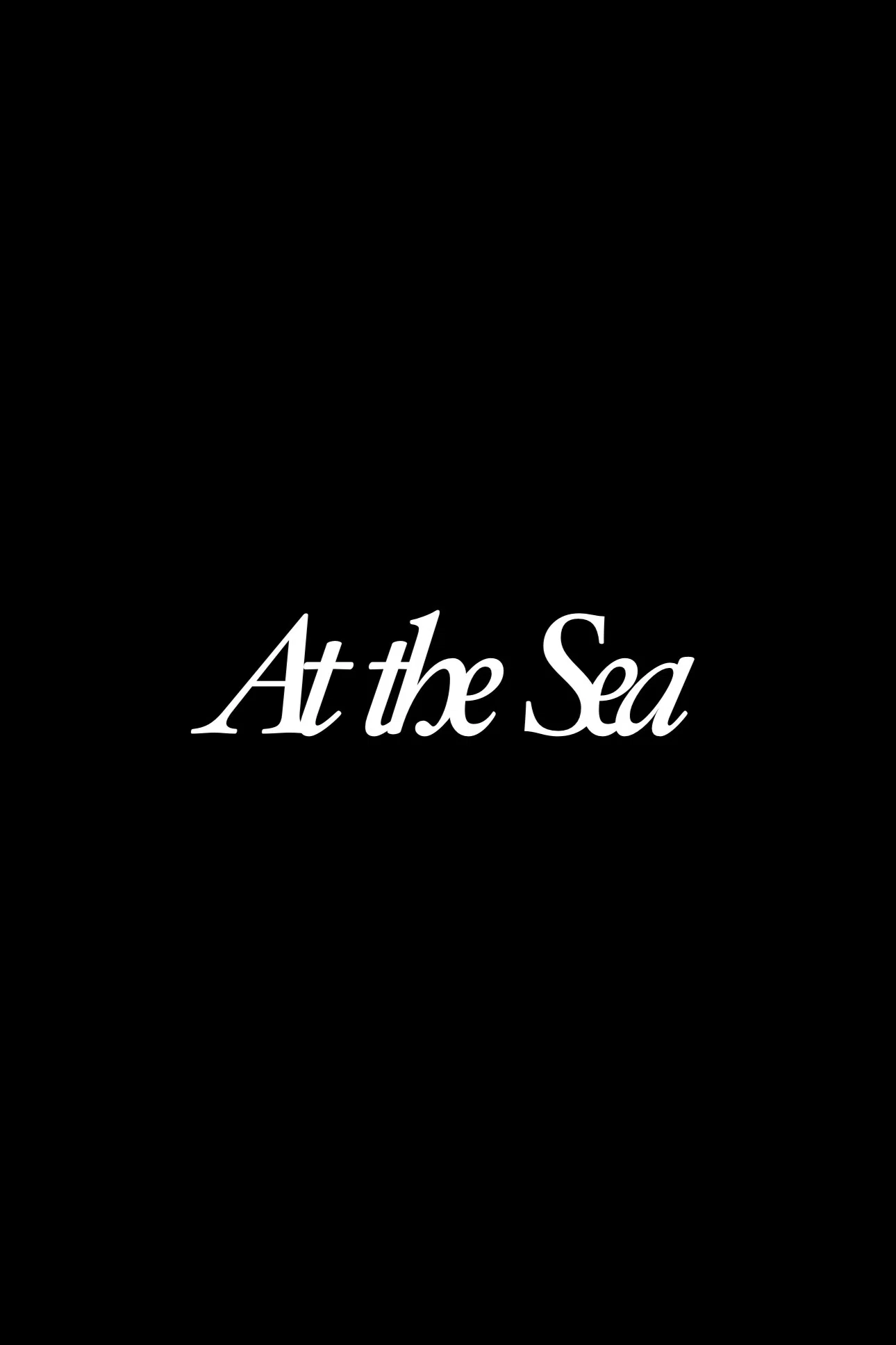 在海边