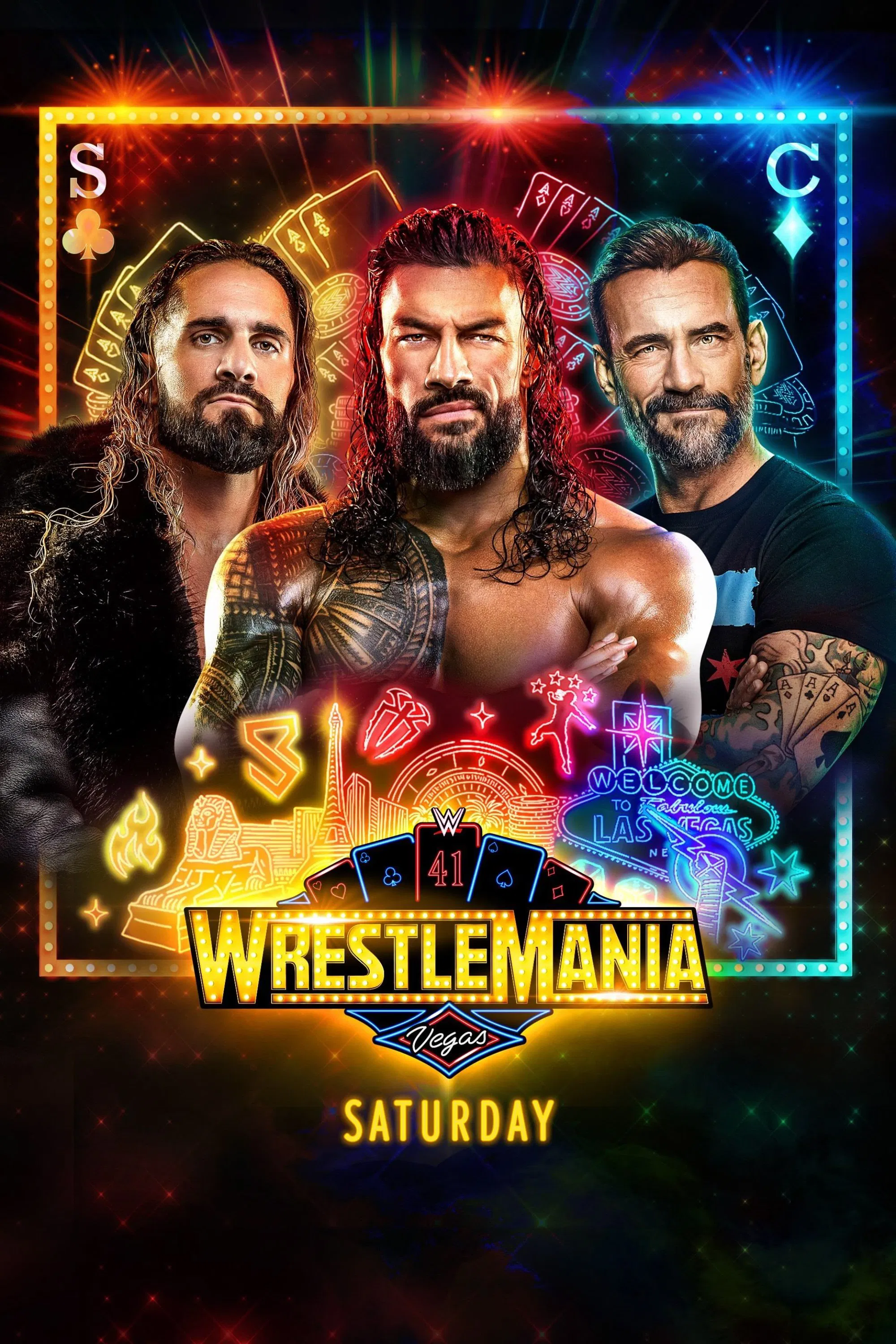 WWE 摔角狂热 41 第一赛日