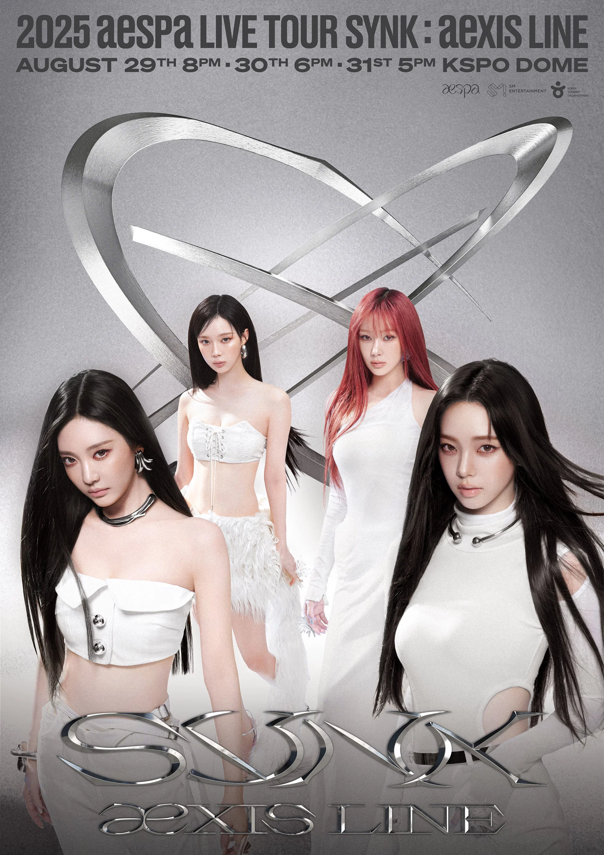 aespa 2025年巡演「SYNK : aeXIS LINE」首尔场