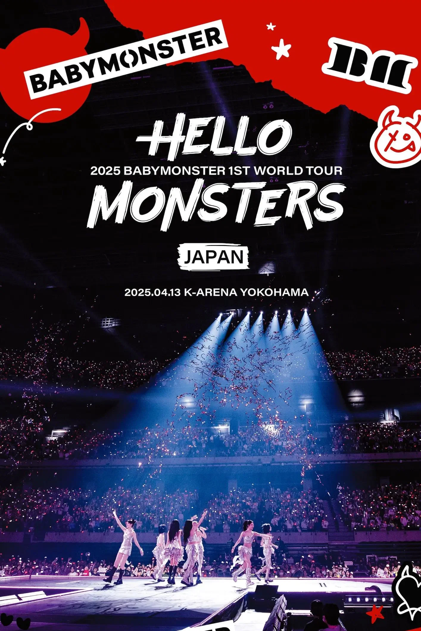 BABYMONSTER：首次世界巡演'HELLO MONSTERS'日本横滨站