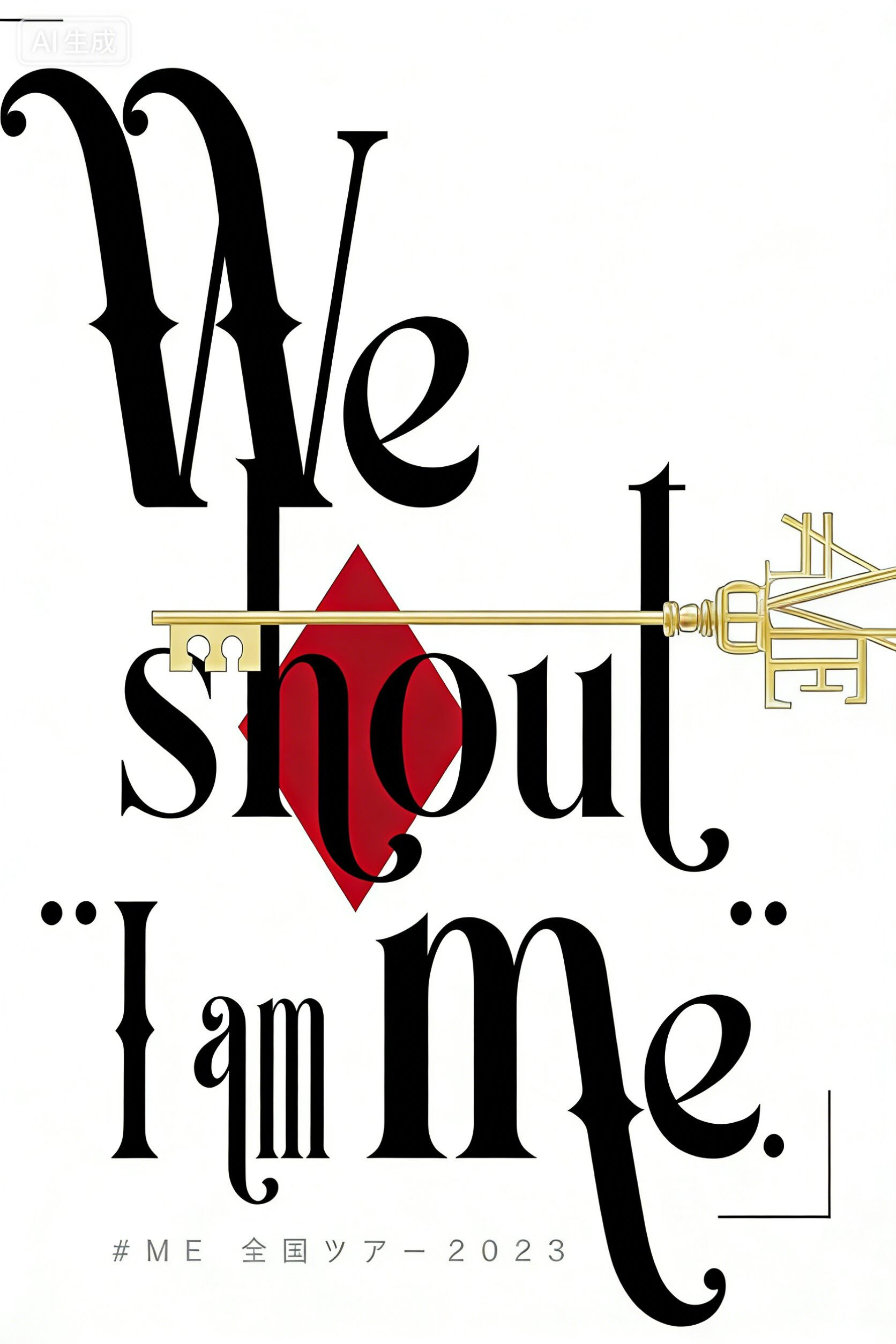 ≠ME 全国巡演 2023 "We shout 'I am me.'" 武道馆站