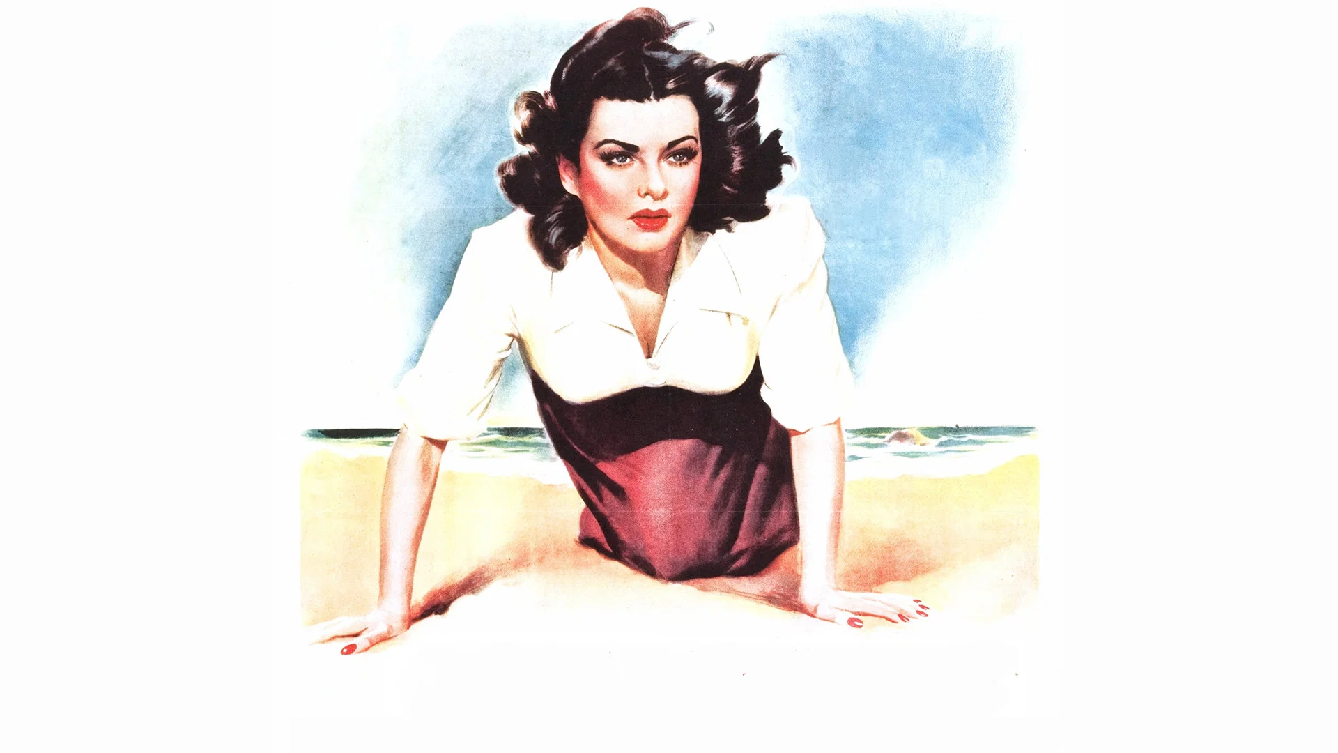 海滩上的女人 剧照 1