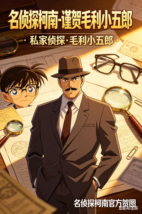 谨贺新春毛利小五郎